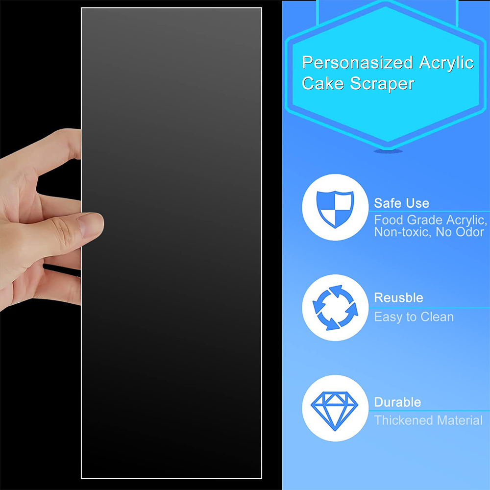 4/6 Pcs Acrylic Cake Decoratin – Fondant Smoother Set recenzja i cena
