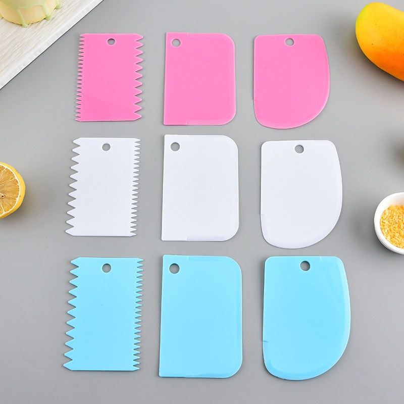 3PCS/Lot Cream Scraper Smoothe – Fondant Smoother Set recenzja i cena
