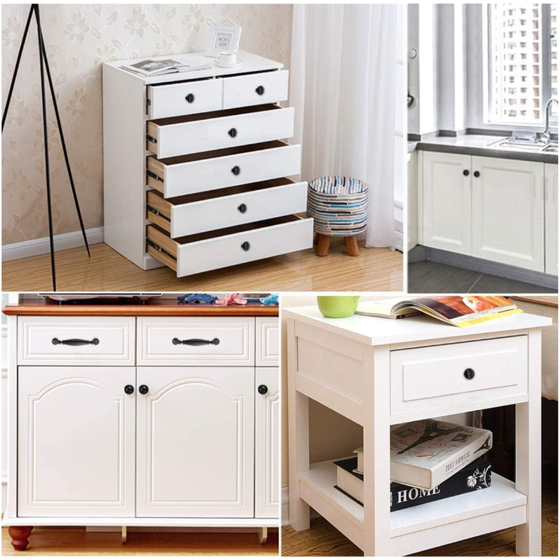 5PCS Aluminum  Kitchen Cupboar – Kitchen Baking Cabinet recenzja i cena