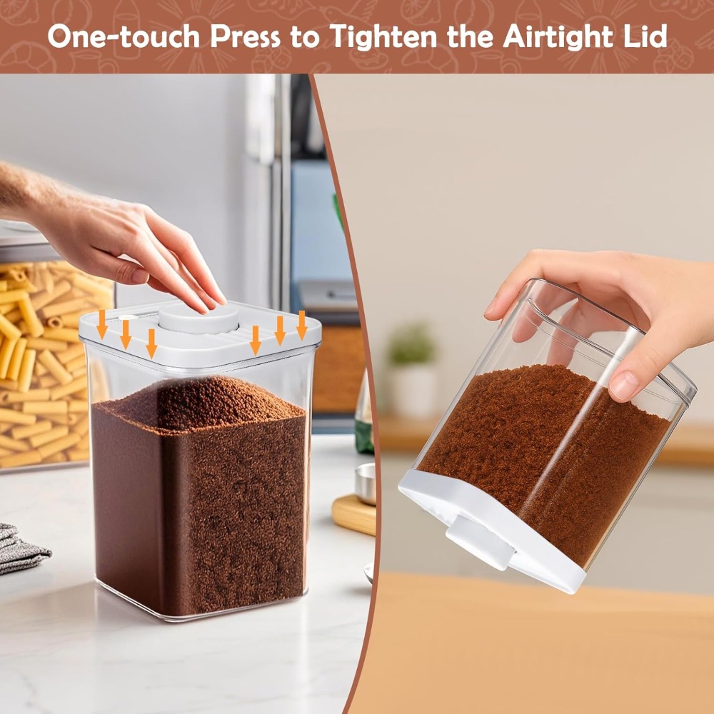 Airtight Brown Sugar Container – Kitchen Baking Pantry recenzja i cena