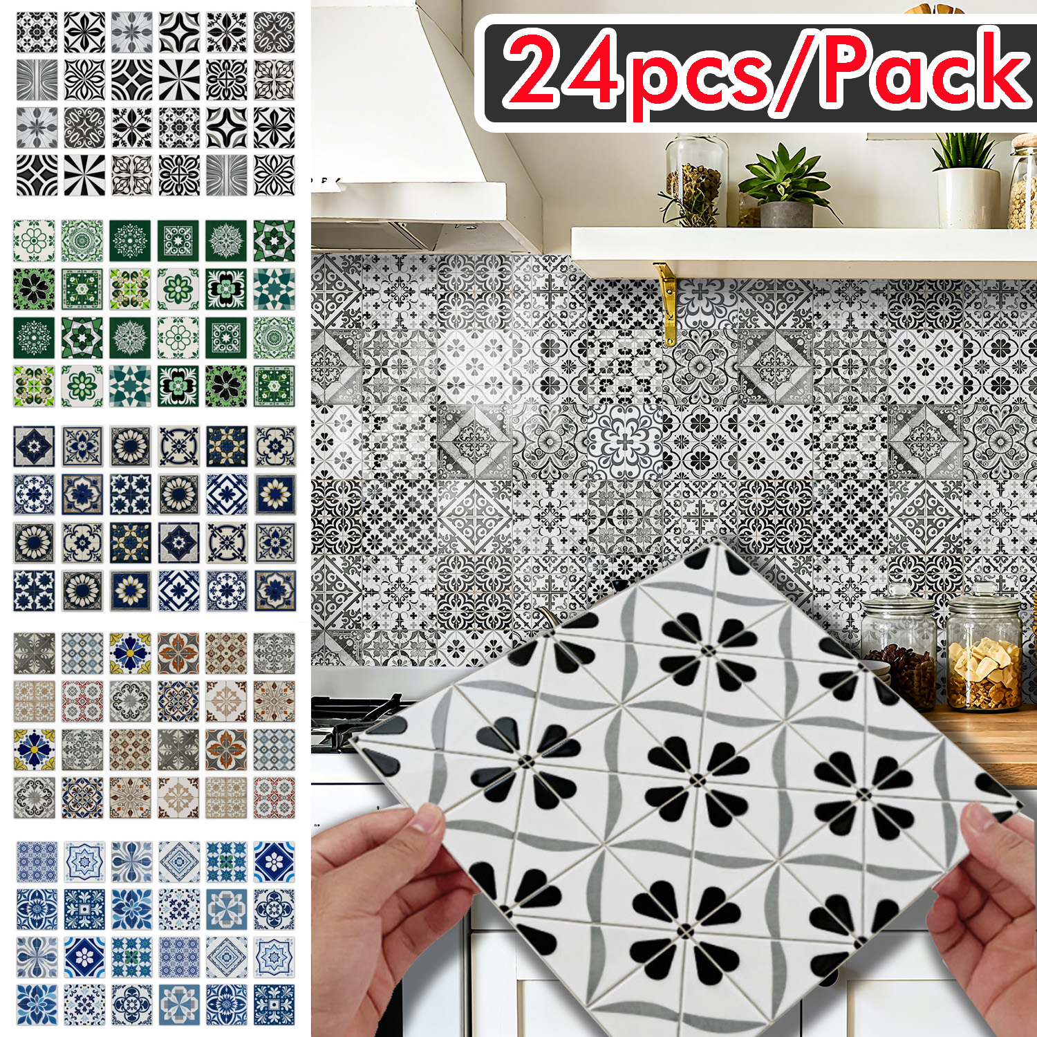Tile 3D Waterproof Cabinet Wal – Kitchen Baking Cabinet recenzja i cena