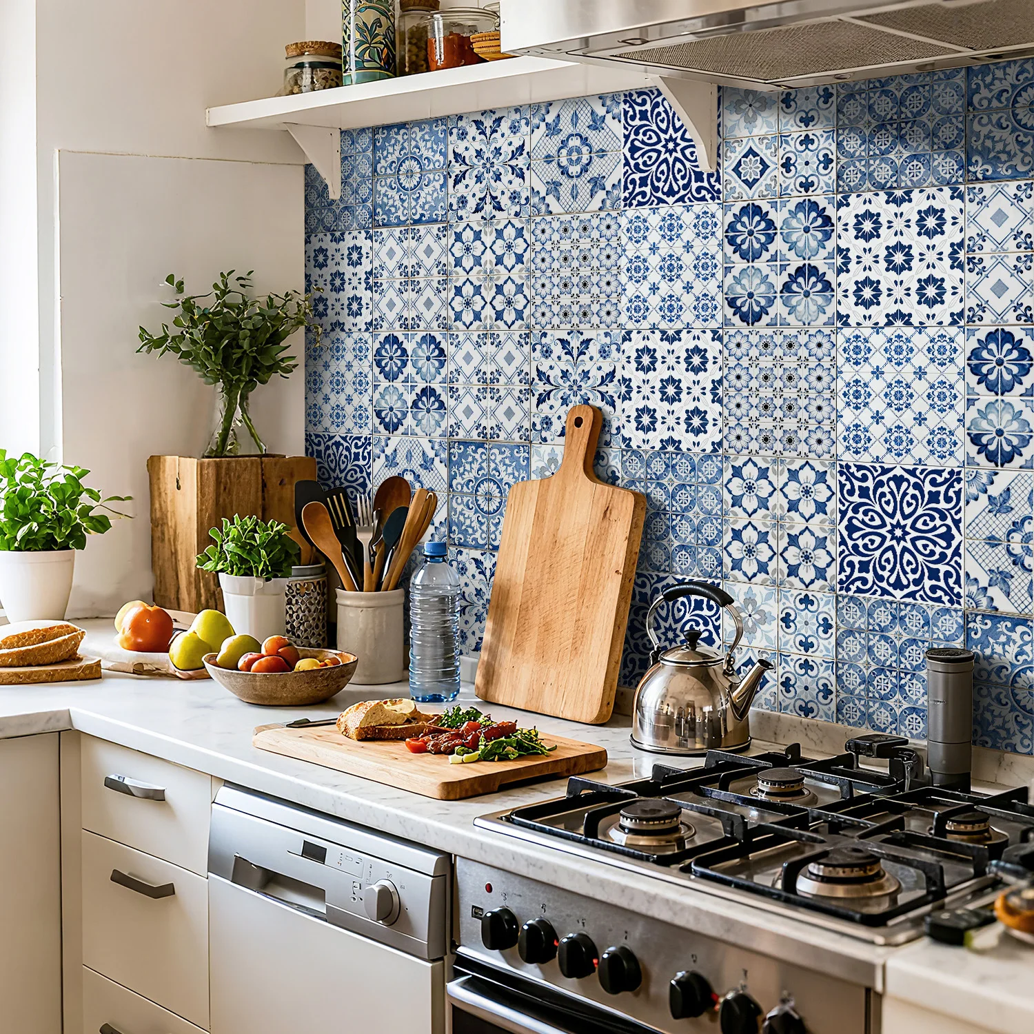 Tile 3D Waterproof Cabinet Wal – Kitchen Baking Cabinet recenzja i cena