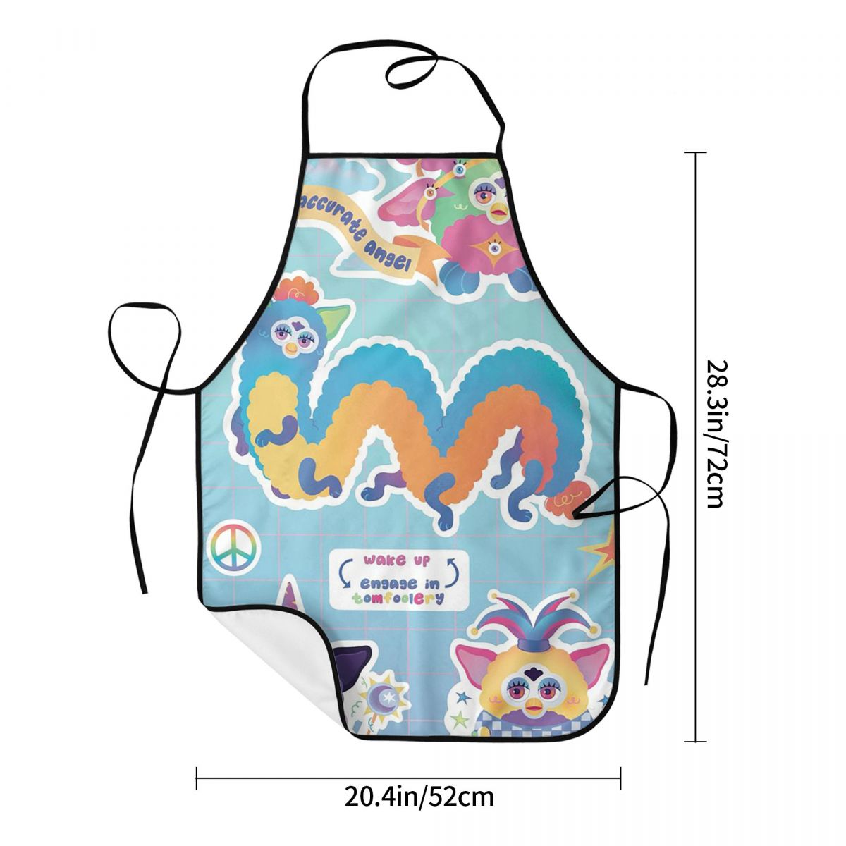 Nightmare Furby Cartoon Aprons – Kitchen Nightmares Baking recenzja i cena