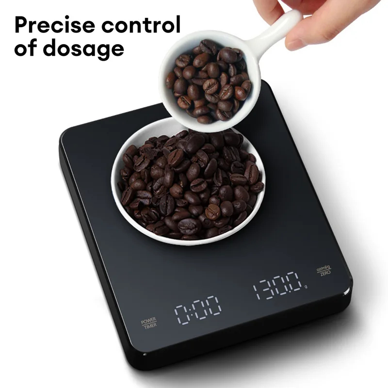 Digital Coffee Scale with Time – Kitchen Scale Precise recenzja i cena