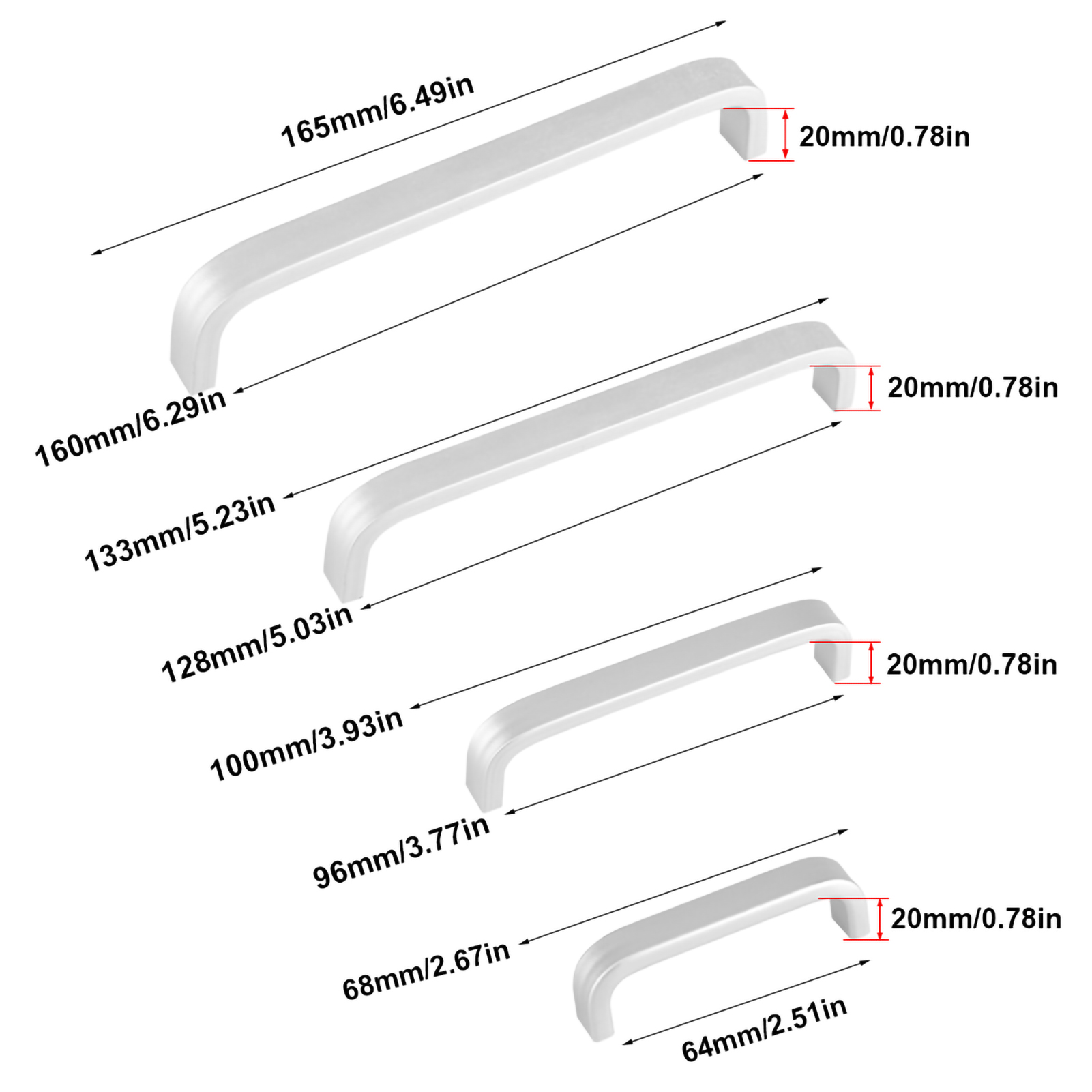 Aluminum Alloy Door Handle Han – Kitchen Baking Cabinet recenzja i cena
