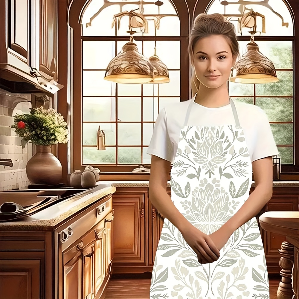 1pc Vintage Floral Apron Botan – Kitchen Baking Area Ideas recenzja i cena
