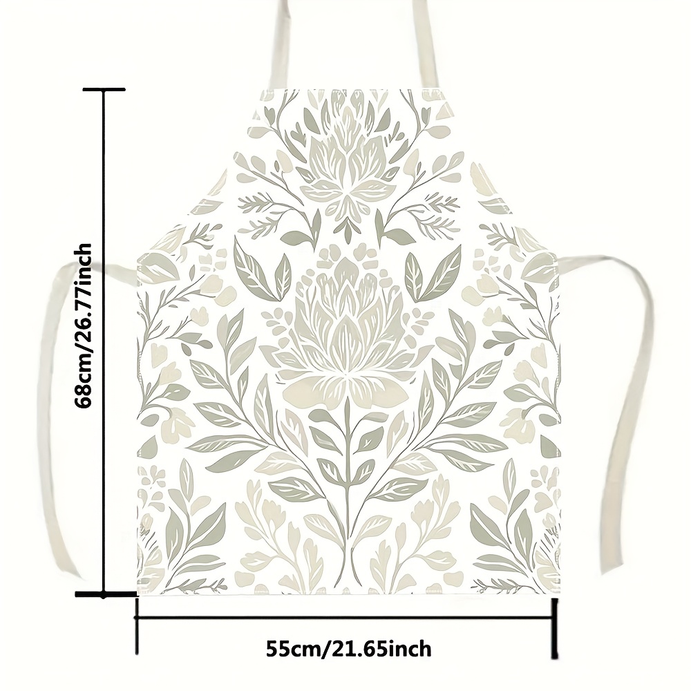 1pc Vintage Floral Apron Botan – Kitchen Baking Area Ideas recenzja i cena