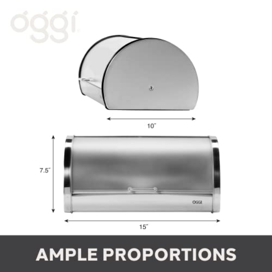 Steel Bread Box for Kitchen Co – Kitchen Baking Counter recenzja i cena