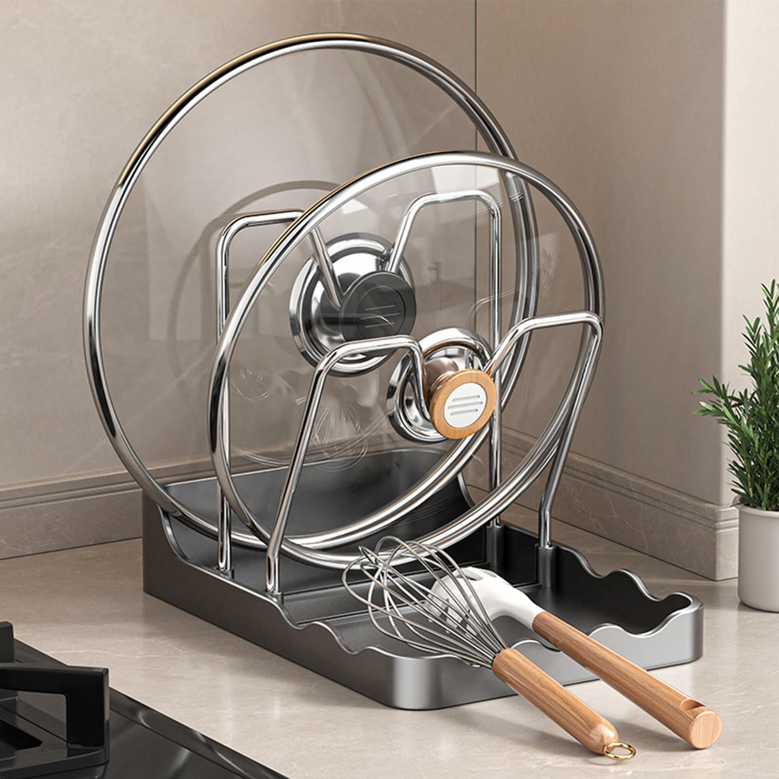 Pot Lid Organizer Vertical Spo – Kitchen Baking Pantry recenzja i cena