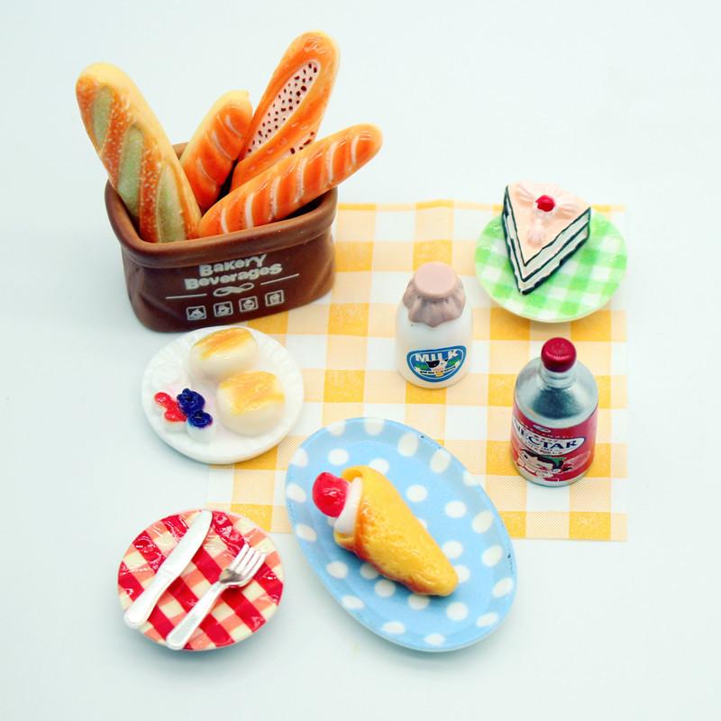 1Set Dollhouse Mini Breakfast  – Miniature Baking Kitchen recenzja i cena