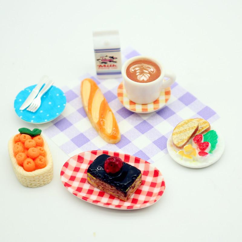 1Set Dollhouse Mini Breakfast  – Miniature Baking Kitchen recenzja i cena