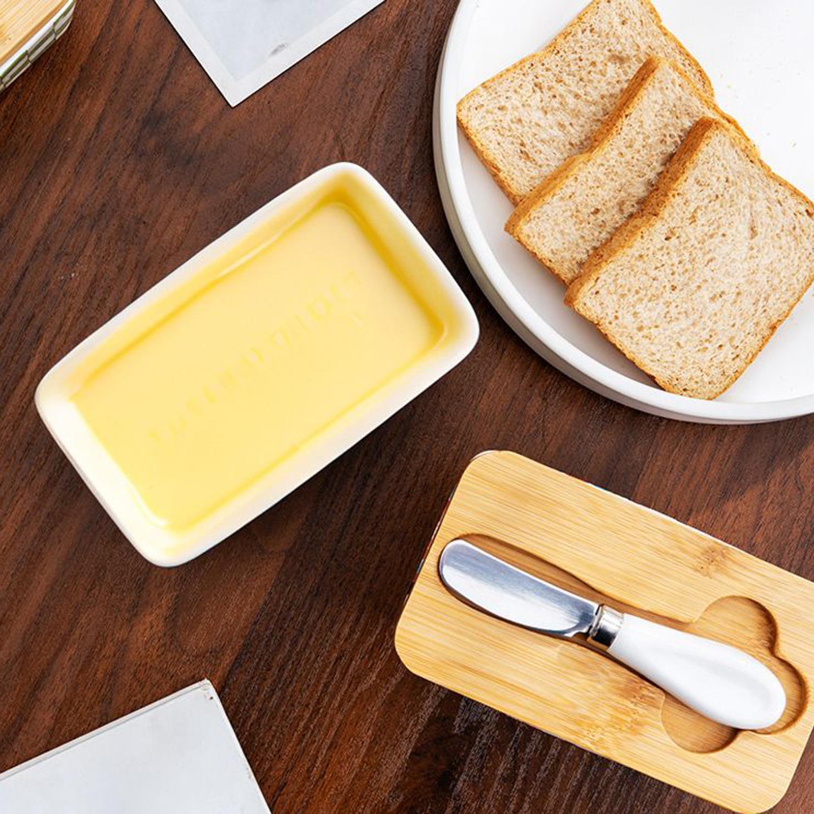 Butter Dish Ceramic Butter Con – Kitchen Baking Counter recenzja i cena