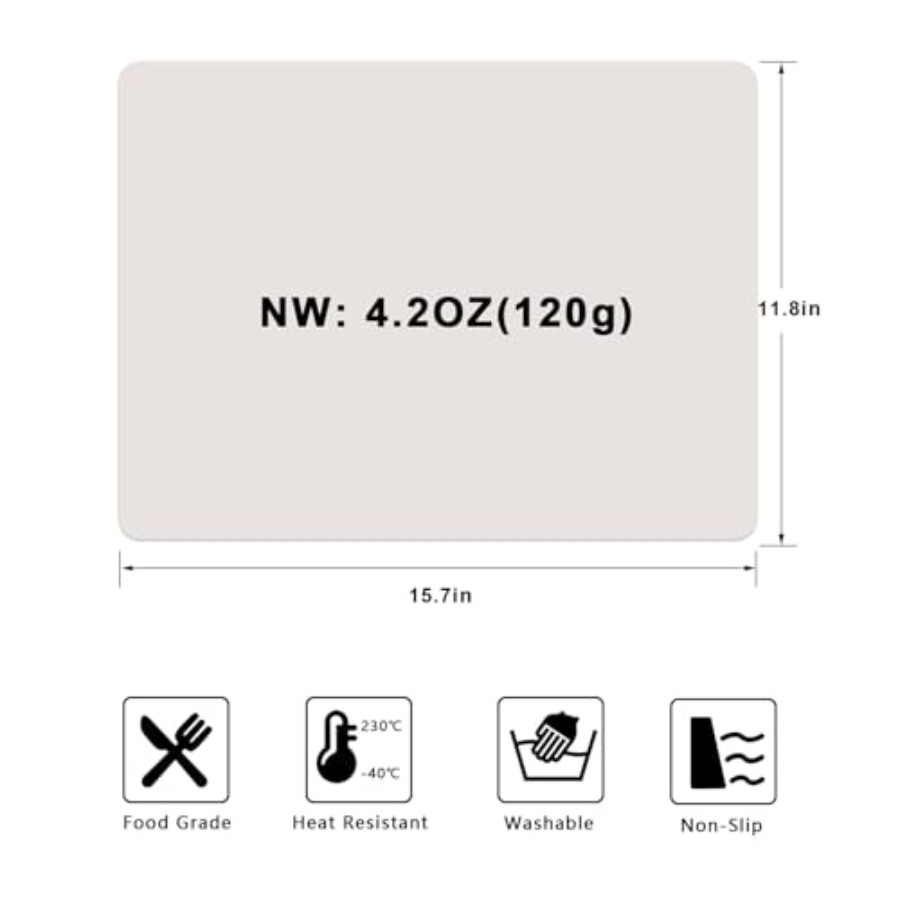 Silicone Placemats, Food-Grade – Kitchen Baking Counter recenzja i cena